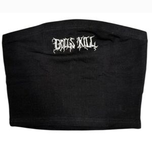 Dolls Kill Logo Tube Top